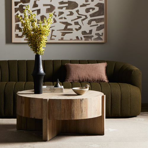 Bingham Rustic Oak Coffee Table | ready to ship!