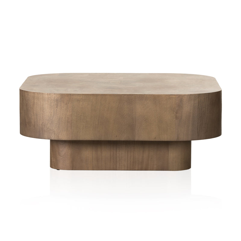 Blanco Warm Umber Burl Coffee Table | ready to ship!