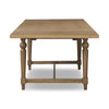 Blinn Worn Oak Veneer Extension Dining Table | shipping 8/18/2025