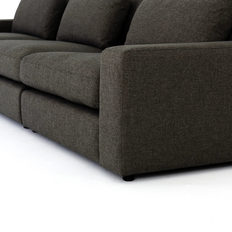 Bloor Landale Charcoal 3-Piece Sectional | shipping 8/17/2025