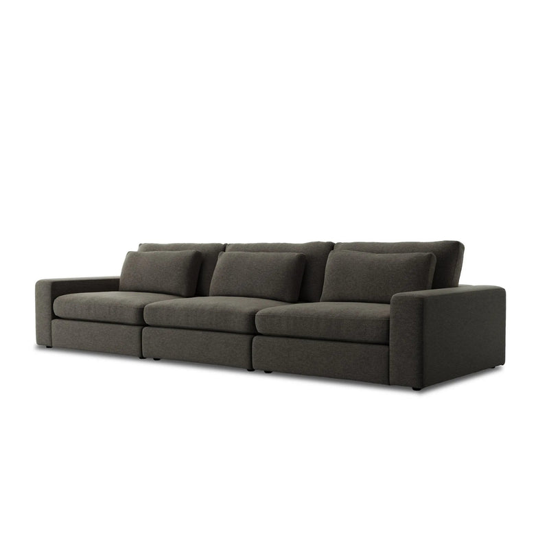 Bloor Landale Charcoal 3-Piece Sectional | shipping 8/17/2025
