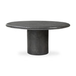 Bonnie Textured Black Concrete Coffee Table | shipping 6/3/2025