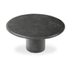 Bonnie Textured Black Concrete Coffee Table | shipping 6/3/2025
