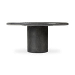 Bonnie Textured Black Concrete Coffee Table | shipping 6/3/2025