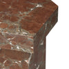 Brando Smoke and Russet Marble End Table | ready to ship!