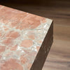Brando Smoke and Russet Marble End Table | ready to ship!