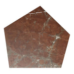 Brando Smoke and Russet Marble End Table | ready to ship!