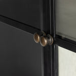 Breya Black Oak Cabinet | ready to ship!
