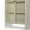 Breya Cream Powder Coat Cabinet | ready to ship!