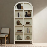 Breya Cream Powder Coat Cabinet | ready to ship!