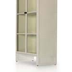 Breya Cream Powder Coat Cabinet | ready to ship!