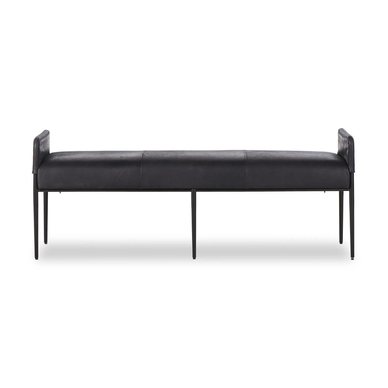 Brickel Heirloom Black Dining Backless Bench | shipping 6/3/2025
