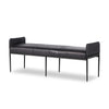 Brickel Heirloom Black Dining Backless Bench | shipping 6/3/2025
