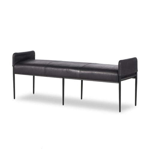 Brickel Heirloom Black Dining Backless Bench | shipping 6/3/2025