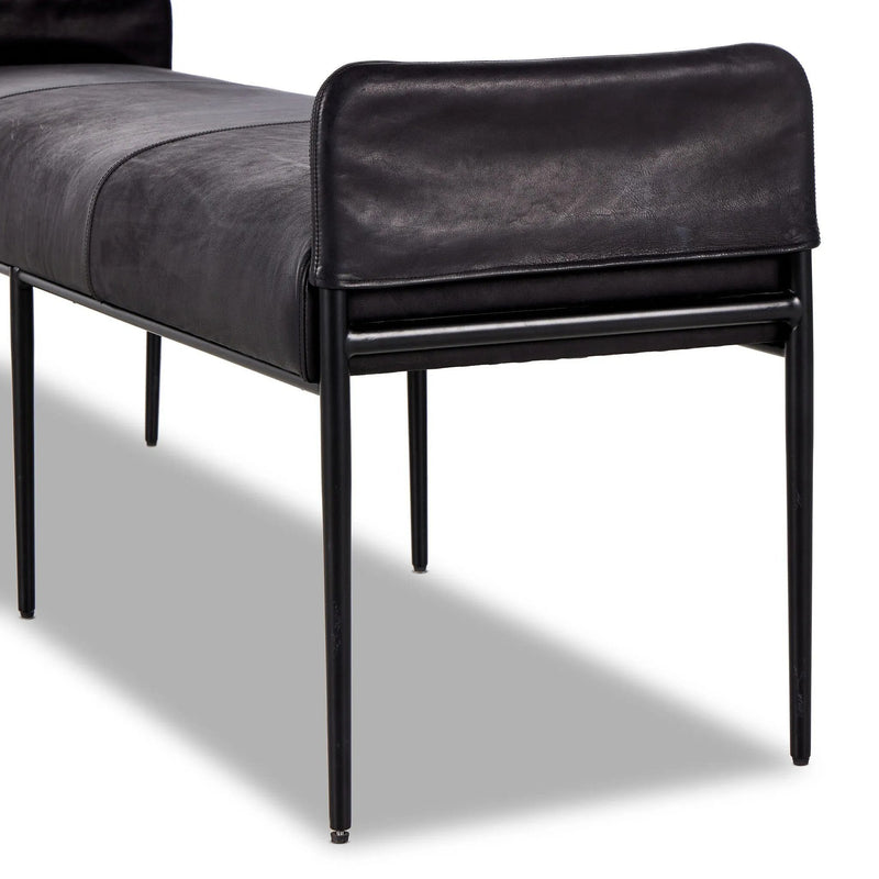 Brickel Heirloom Black Dining Backless Bench | shipping 6/3/2025