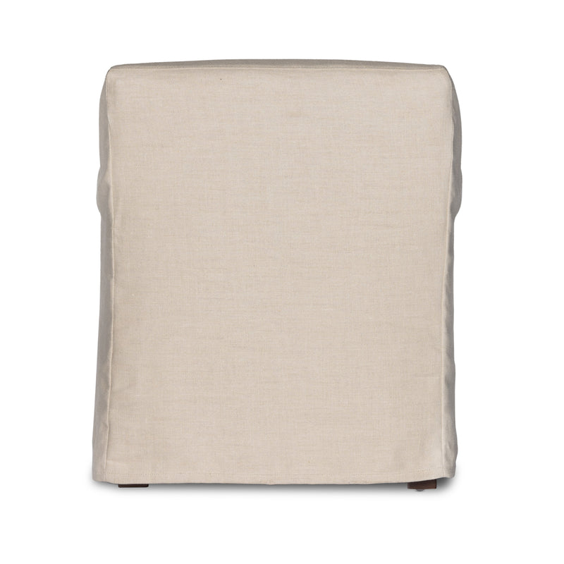 Bridges Natural Slipcover Dining Armchair | ready to ship!