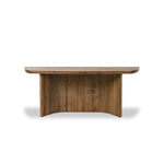 Brinton Rustic Oak Veneer Console Table | ready to ship!