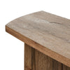 Brinton Rustic Oak Veneer Console Table | ready to ship!
