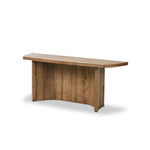Brinton Rustic Oak Veneer Console Table | ready to ship!