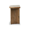 Brinton Rustic Oak Veneer Console Table | ready to ship!