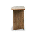 Brinton Rustic Oak Veneer Console Table | ready to ship!