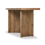 Brinton Rustic Oak Veneer Console Table | ready to ship!