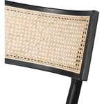Britt Brushed Ebony with Savile Flax Stool | ready to ship!
