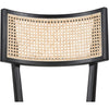 Britt Brushed Ebony with Savile Flax Stool | ready to ship!