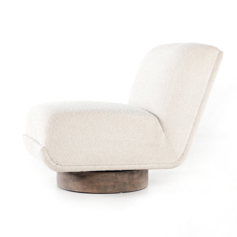 Bronwyn Knoll Natural Swivel Chair | shipping 6/10/2025