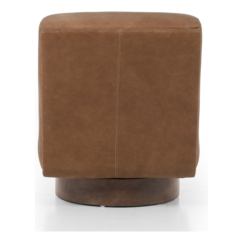 Bronwyn Palermo Cognac Swivel Chair | shipping 12/4/2025
