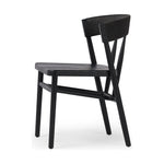Buxton Black Oak Dining Chair | ready to ship!