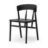 Buxton Black Oak Dining Chair | ready to ship!