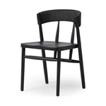 Buxton Black Oak Dining Chair | ready to ship!