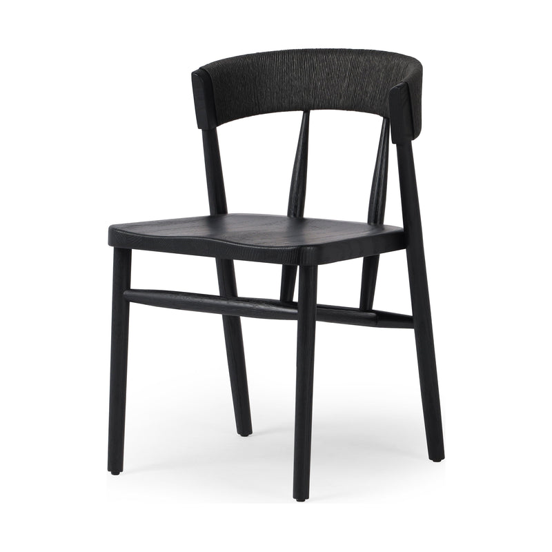 Buxton Black Oak Dining Chair | ready to ship!