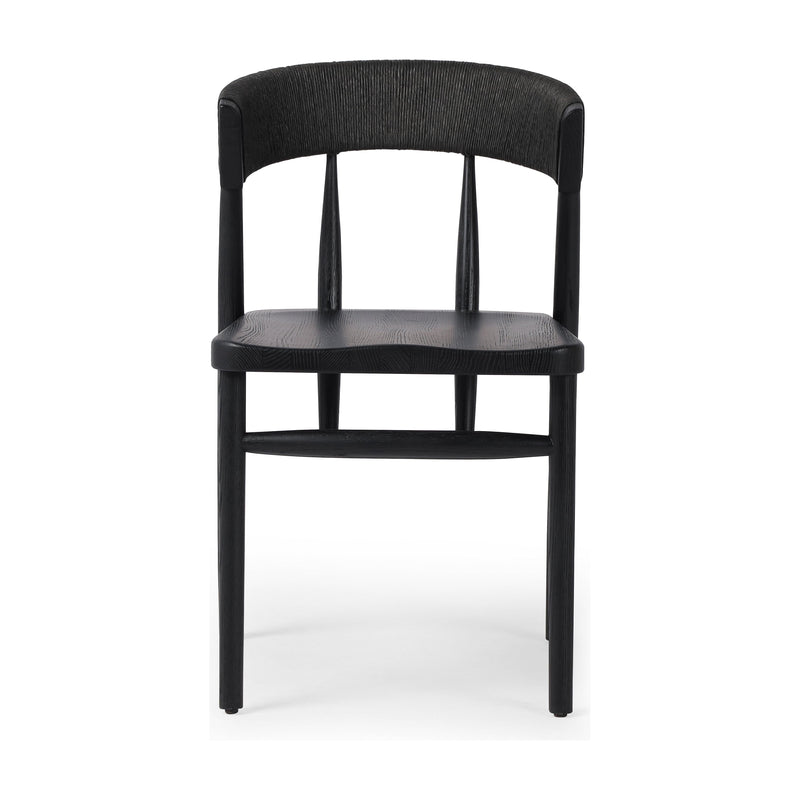 Buxton Black Oak Dining Chair | ready to ship!