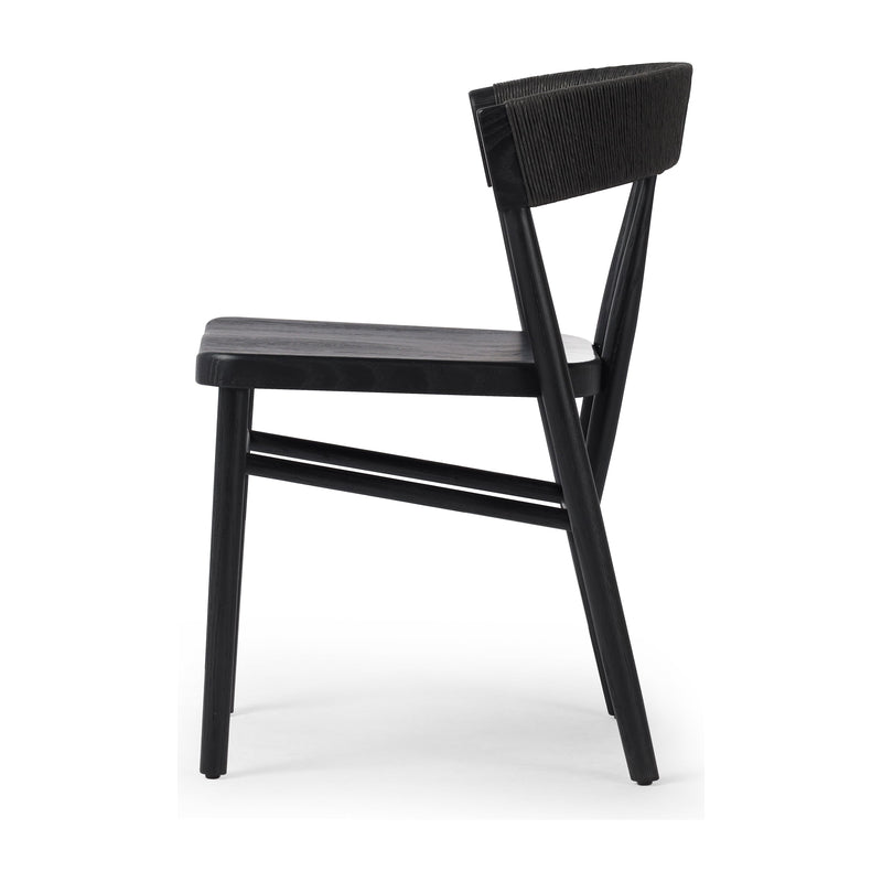 Buxton Black Oak Dining Chair | ready to ship!