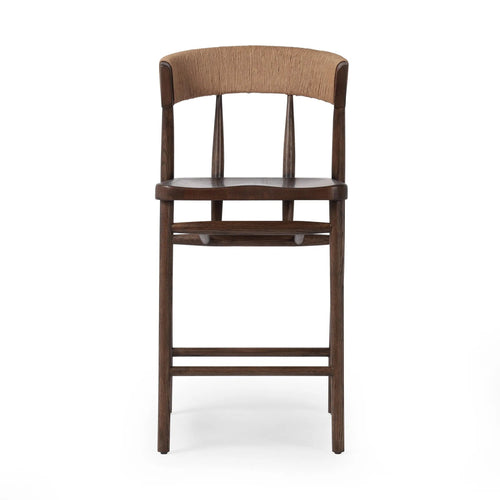 Buxton Natural Paper Rush Bar + Counter Stool | ready to ship!