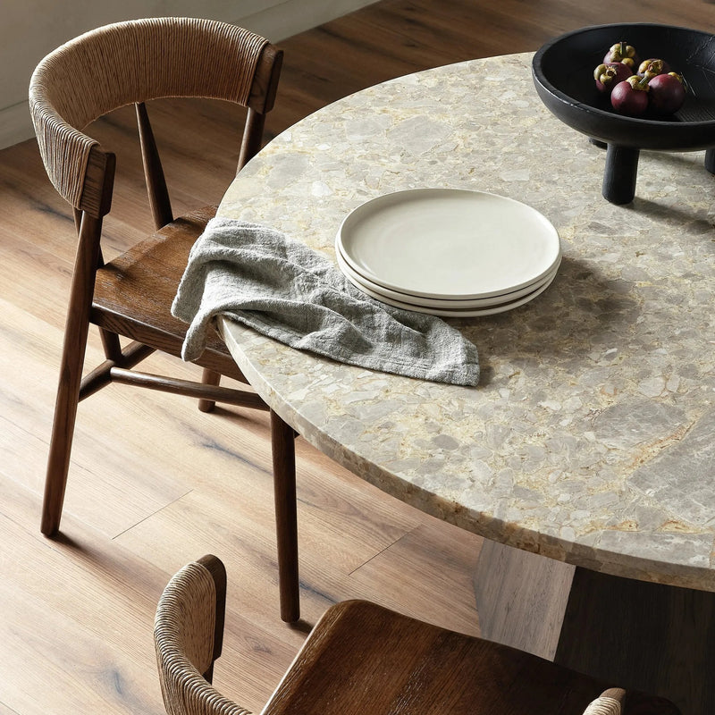 Buxton Natural Paper Rush Dining Chair | ready to ship!