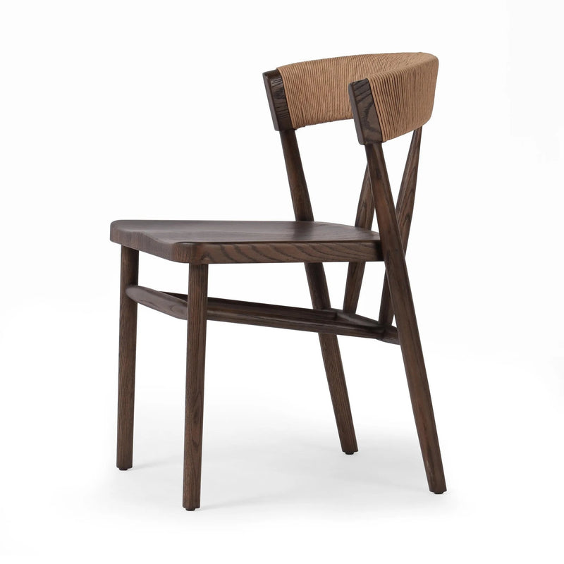 Buxton Natural Paper Rush Dining Chair | ready to ship!