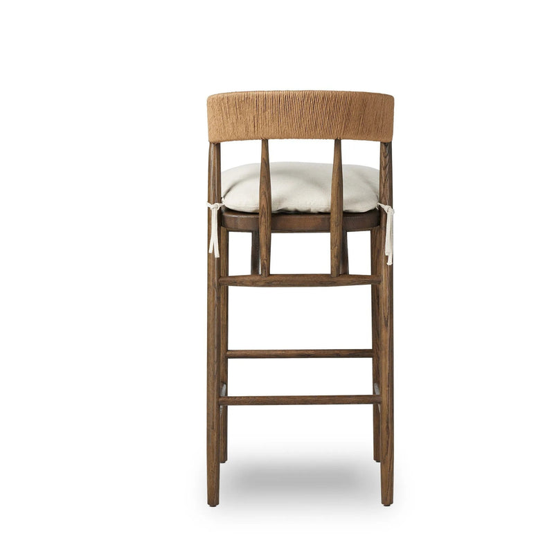 Buxton Savile Flax Bar + Counter Stool