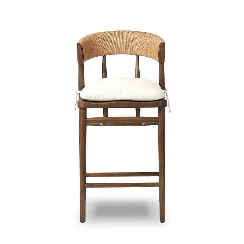 Buxton Savile Flax Bar + Counter Stool
