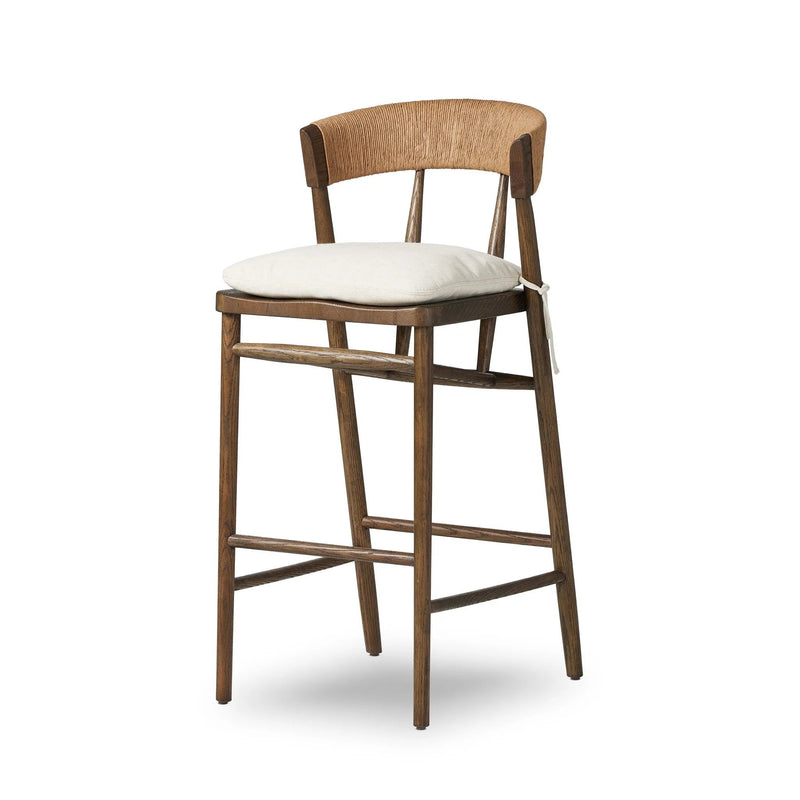 Buxton Savile Flax Bar + Counter Stool