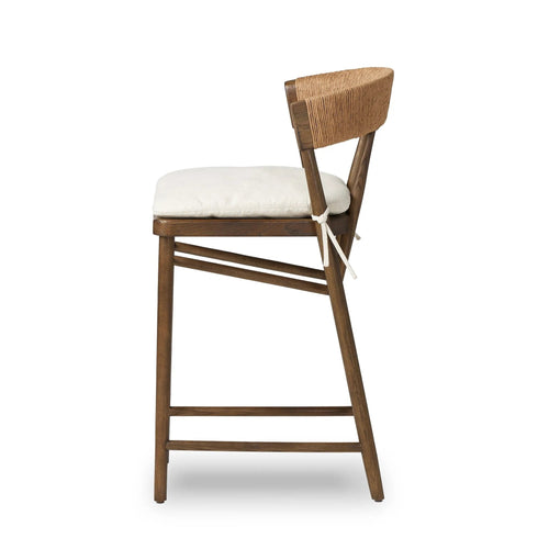 Buxton Savile Flax Bar + Counter Stool