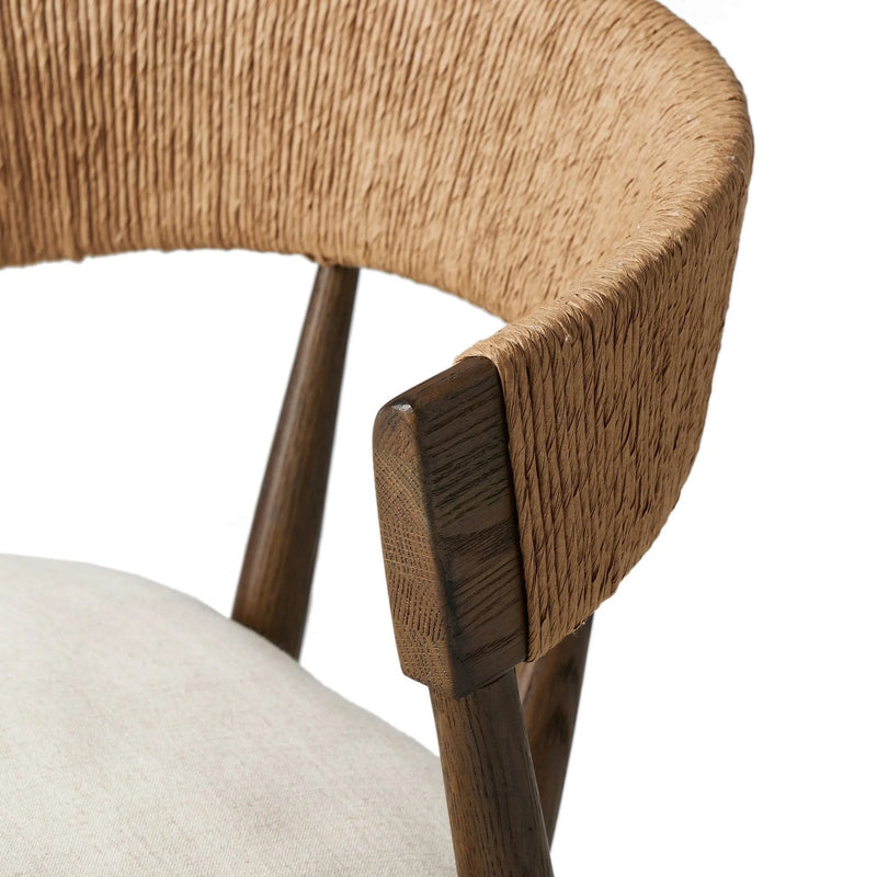 Buxton Savile Flax Bar + Counter Stool