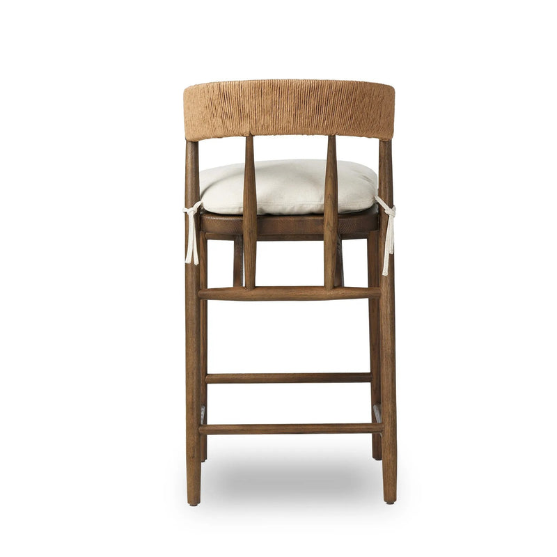 Buxton Savile Flax Bar + Counter Stool