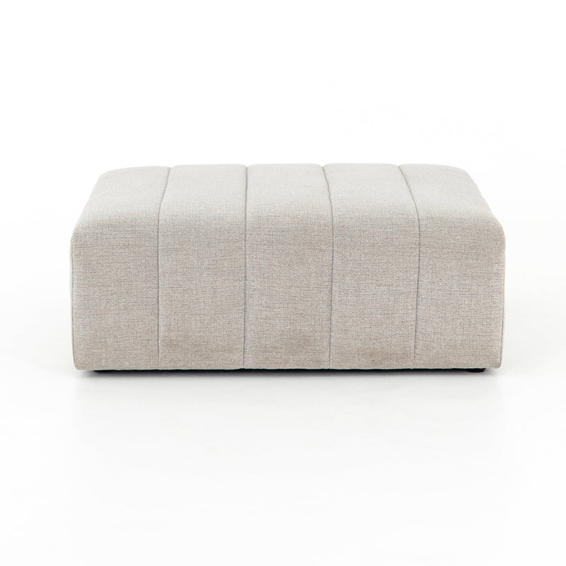 Langham Napa Sandstone Ottoman | ready to ship!