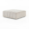 Langham Napa Sandstone Ottoman | ready to ship!