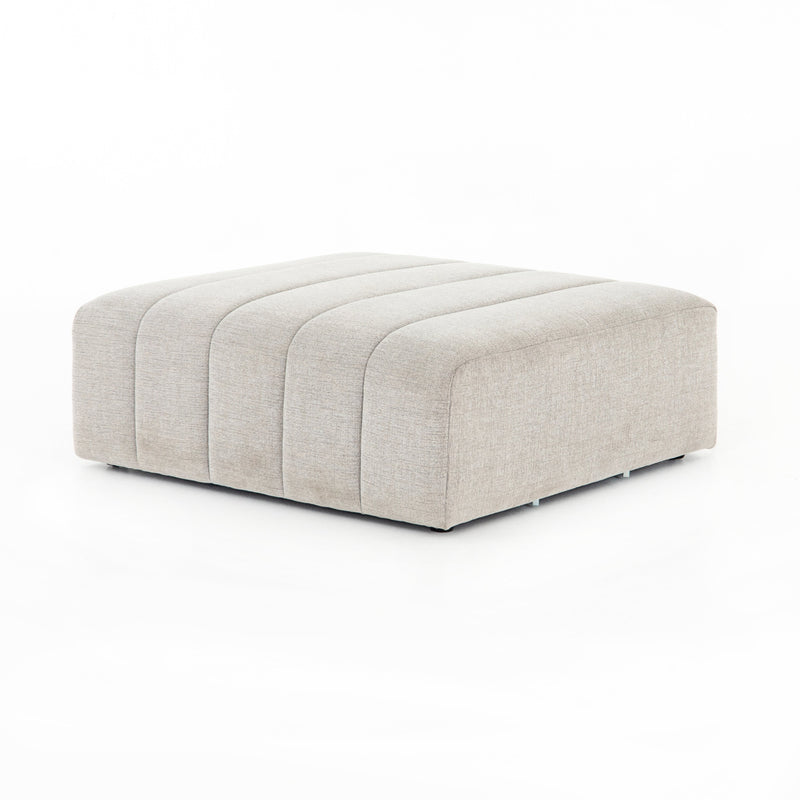 Langham Napa Sandstone Ottoman | ready to ship!