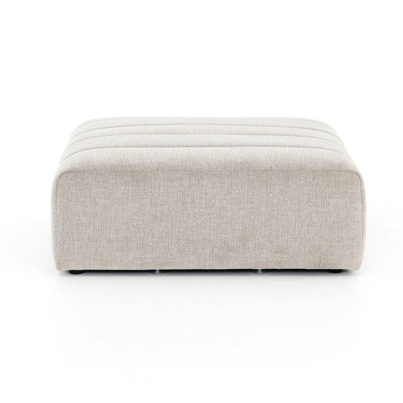 Langham Napa Sandstone Ottoman | ready to ship!