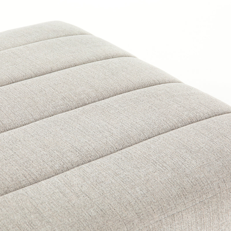 Langham Napa Sandstone Ottoman | ready to ship!